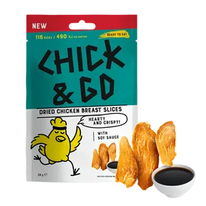 Chick&Go Kuřecí chipsy se sójovou omáčkou 30 g